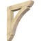 Ekena Millwork Thorton Slat Rough Sawn Bracket, Douglas Fir, 6"W x 38"D x 42"H BKT06X38X42THR06RDF - alternate 1